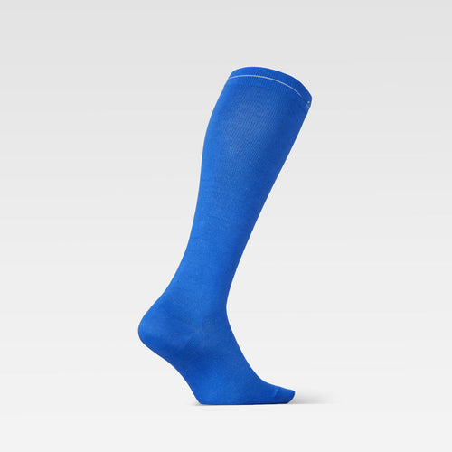 Cotton Everyday Socks Men Bright Blue/White