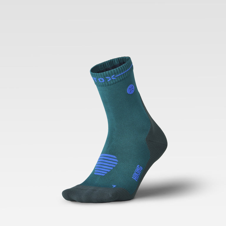 Dryarn® Hiking Ankle Socks Women Green/Blue