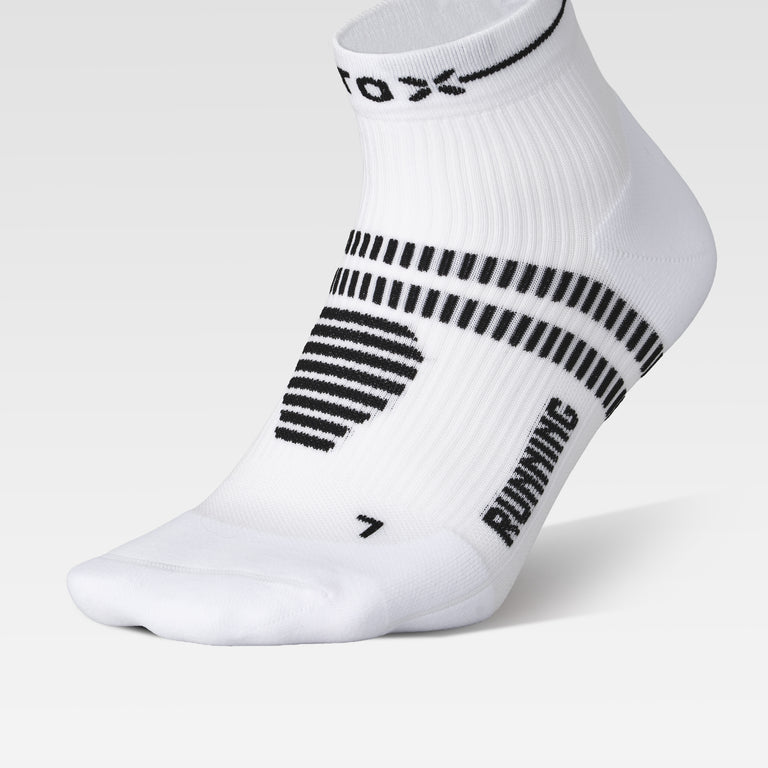 Running Low-Cut Socks Women White/Black