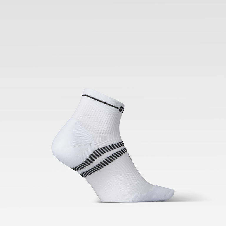 Running Low-Cut Socks Women White/Black
