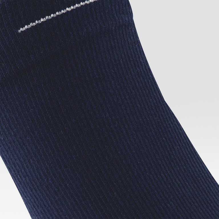 Cotton Everyday Ankle Socks Men Navy/White