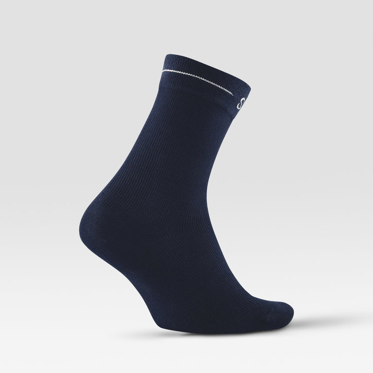 Cotton Everyday Ankle Socks Men Navy/White