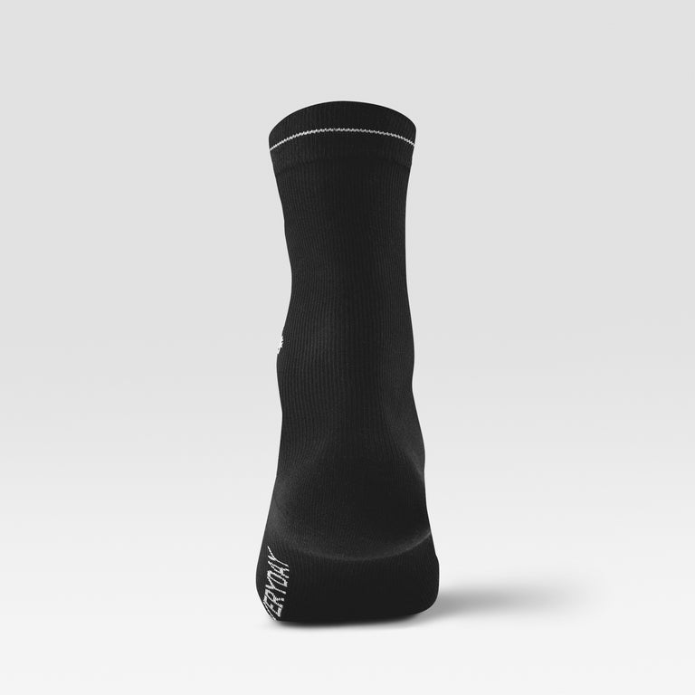 Cotton Everyday Ankle Socks Men Black/White
