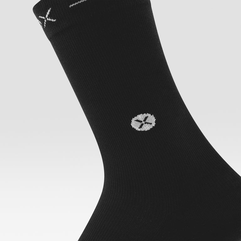 Cotton Everyday Ankle Socks Men Black/White