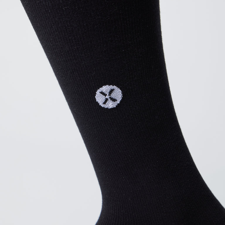 Cotton Everyday Socks Men Black/White