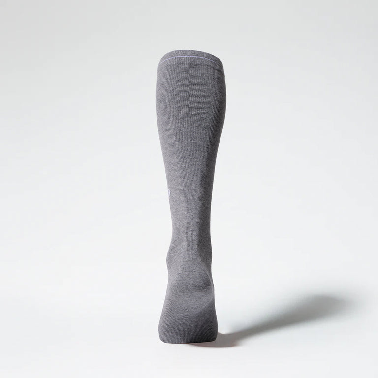 Cotton Everyday Socks Men Mid Grey/White
