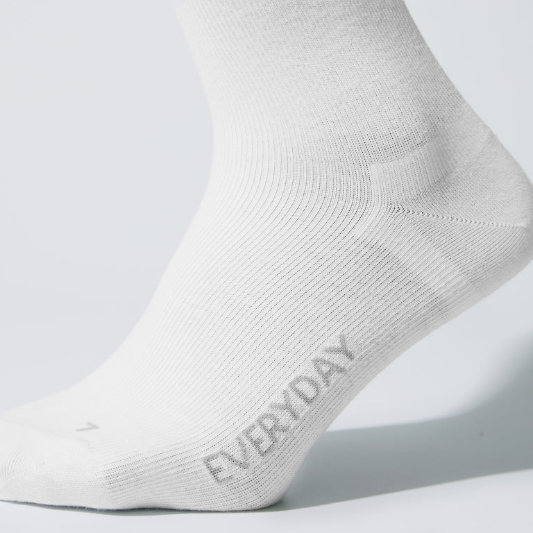 Cotton Everyday Socks Men White/Grey