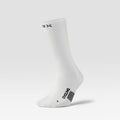Cycling Mid-Calf Socks Men White/Black
