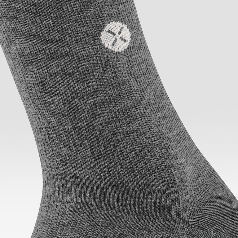 Merino Everyday Socks Men Dark Grey