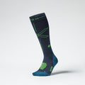 Merino Hiking Socks Men Dark Blue/Green