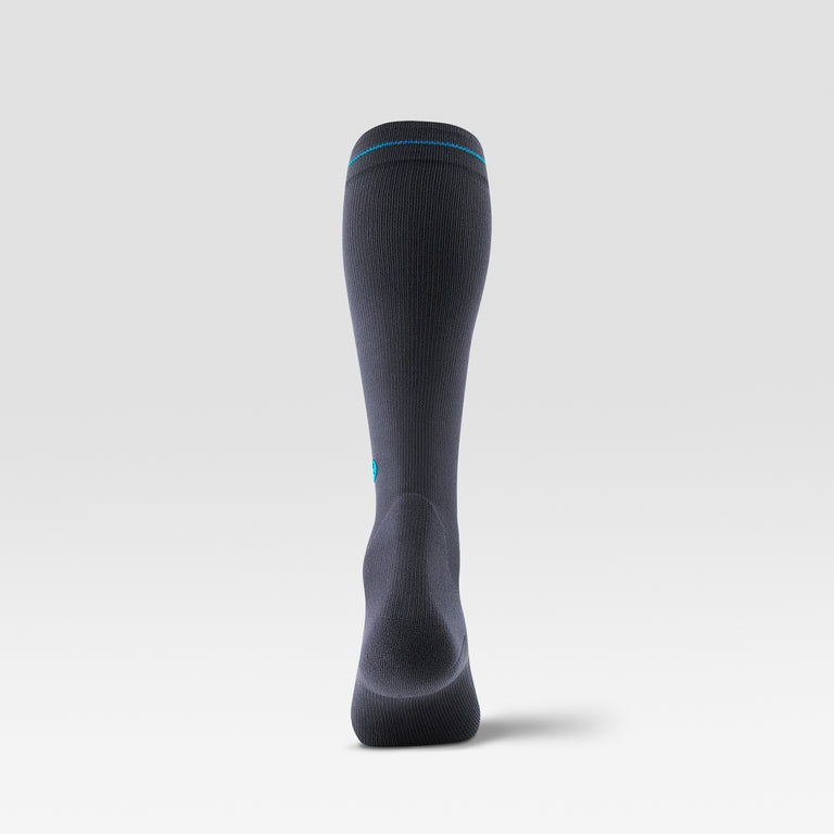 Recovery Socks Men Charcoal/Bright Blue