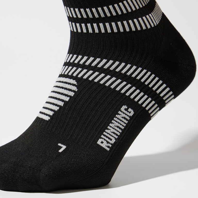 Running Ankle Socks Women Black/Light Grey