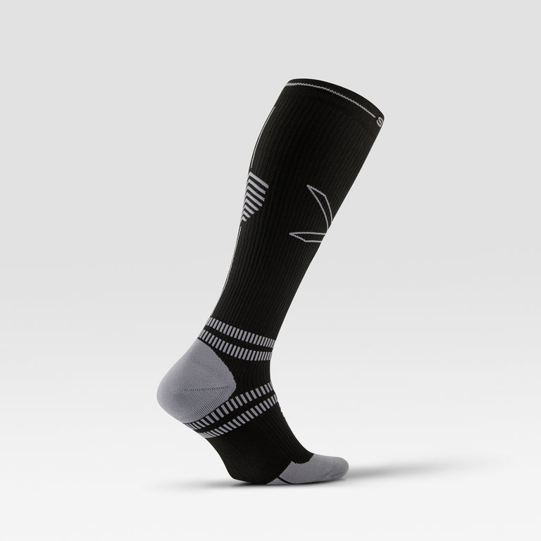 Running Socks Men Black/Grey