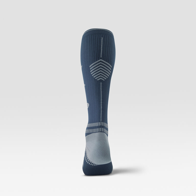 Running Socks Men Blue/Grey