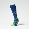 Running Socks Men Dark Blue/Yellow