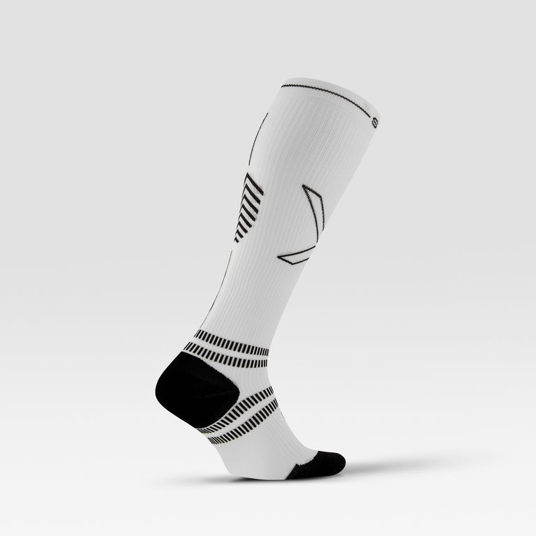 Running Socks Men White/Black