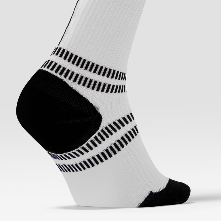 Running Socks Women White/Black