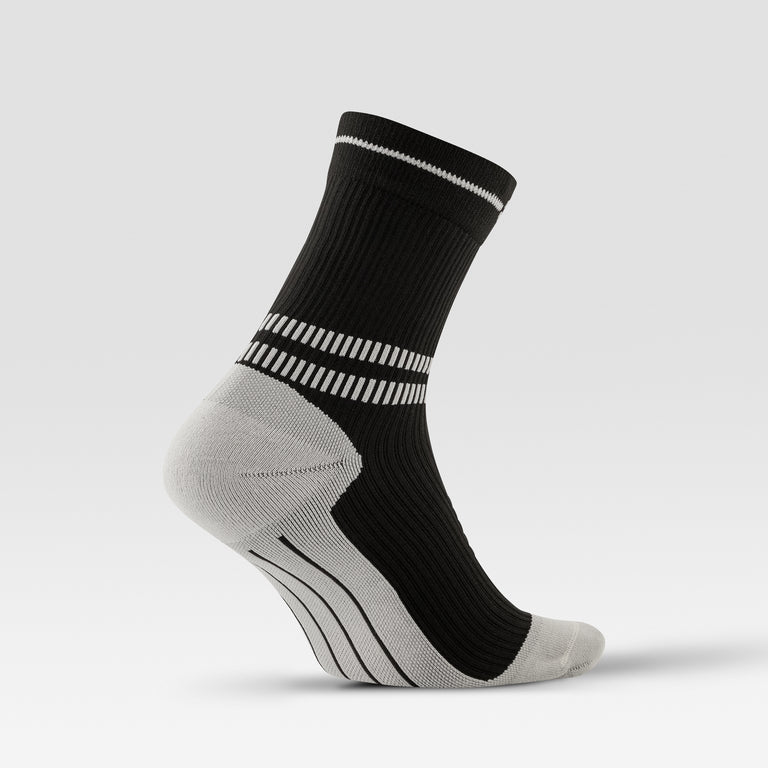 Sports Ankle Socks Men Black/Light Grey