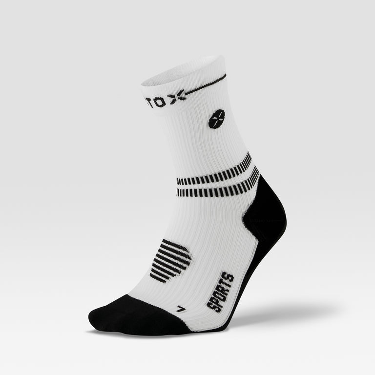 Sports Ankle Socks Men White/Black