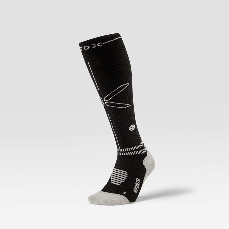 Sports Socks Men Black/Light Grey