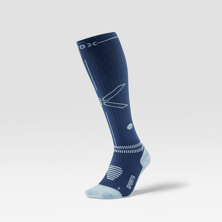 Sports Socks Men Blue/Blue