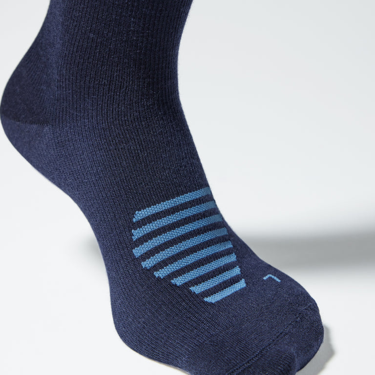 Merino Travel Socks Men Blue