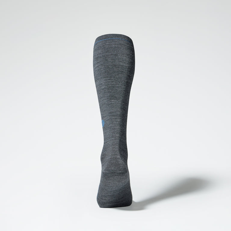 Merino Travel Socks Men Grey/Blue
