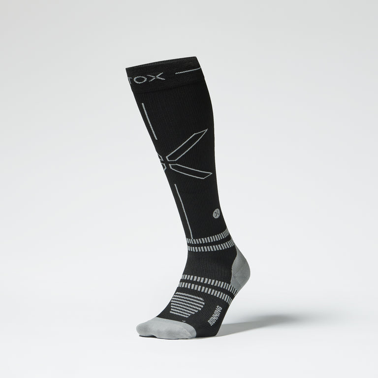 Ultralight Running Socks Women Black/Grey