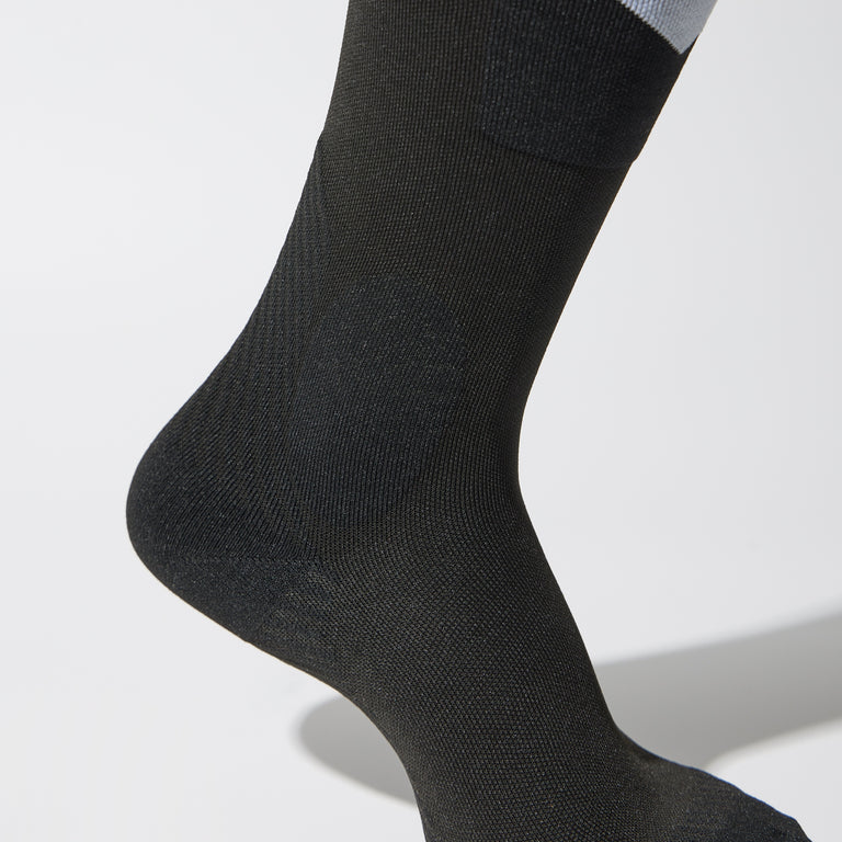 Ultralight Skiing Socks Men Black/White
