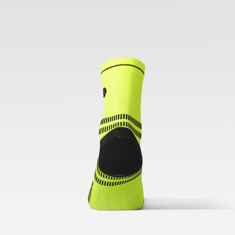Running Ankle Socks Men Yellow/Black