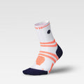 Running Ankle Socks Women White/Orange