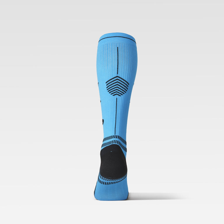 Running Socks Men Blue / Black