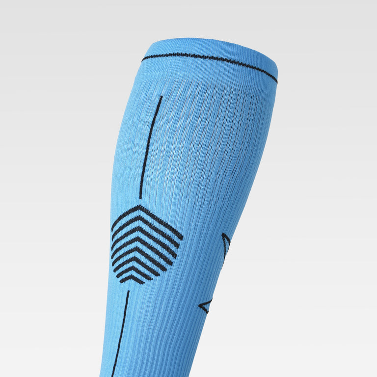 Running Socks Men Blue / Black