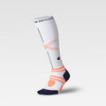 Running Socks Men White/Orange