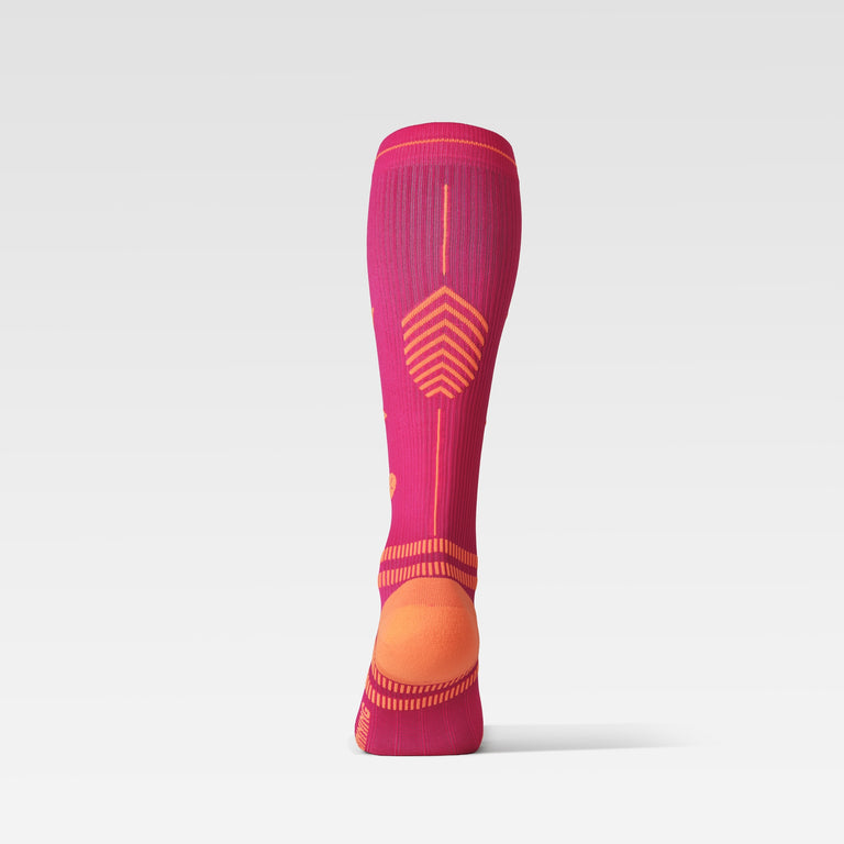 Running Socks Women Pink/Orange
