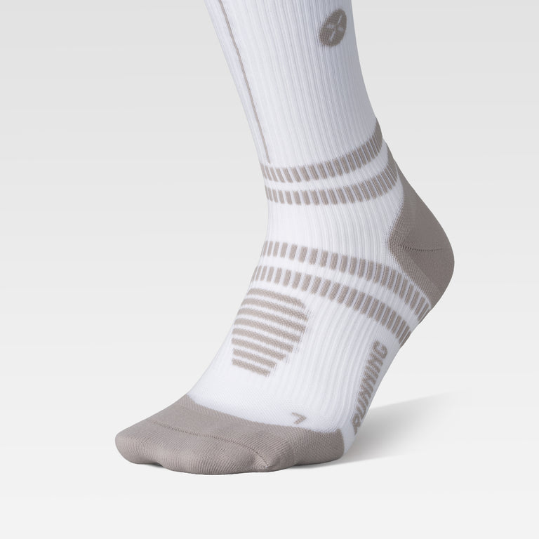 Running Socks Women White/Grey