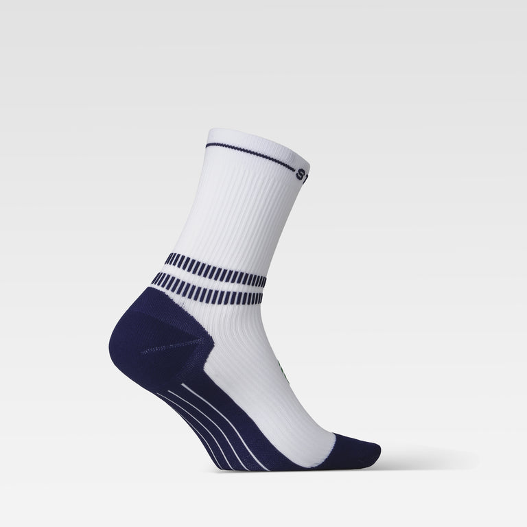 Sports Ankle Socks Men White/Navy