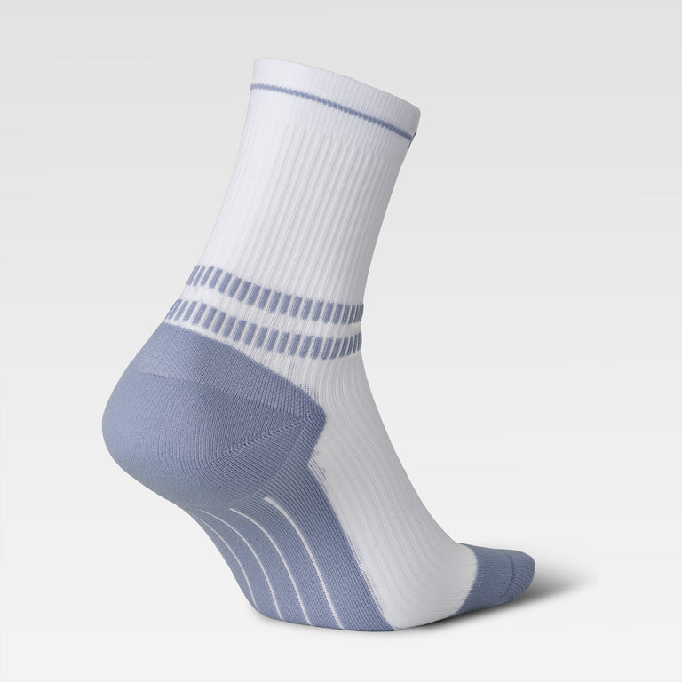 Sports Ankle Socks Women White/Blue
