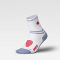 Sports Ankle Socks Women White/Blue