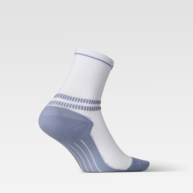 Sports Ankle Socks Women White/Blue