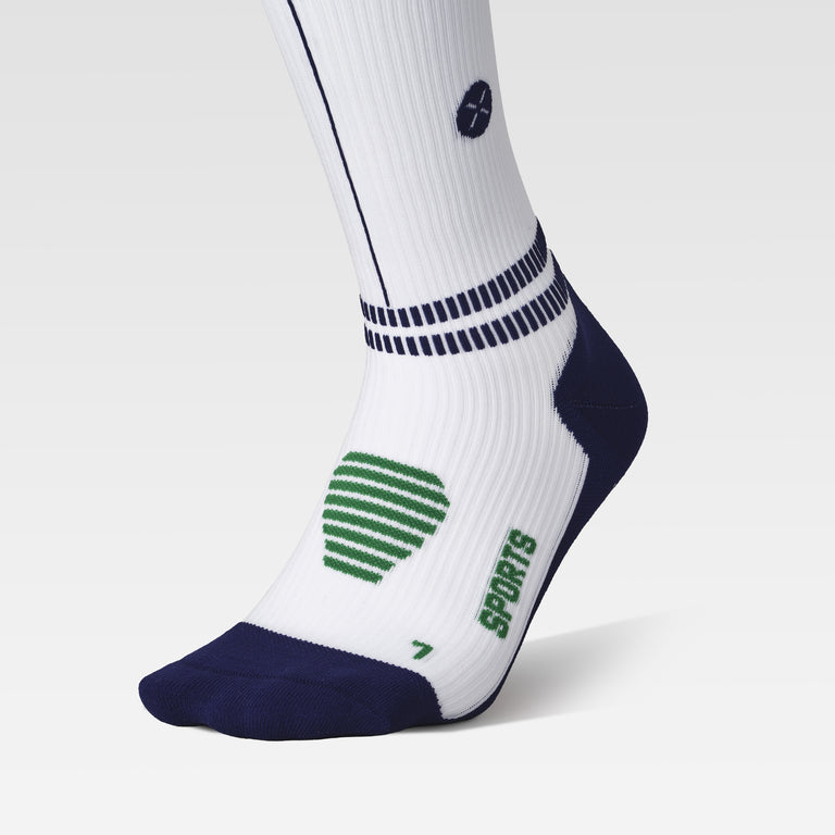 Sports Socks Men White/Navy