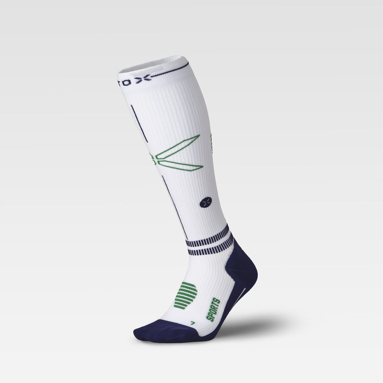 Sports Socks Men White/Navy