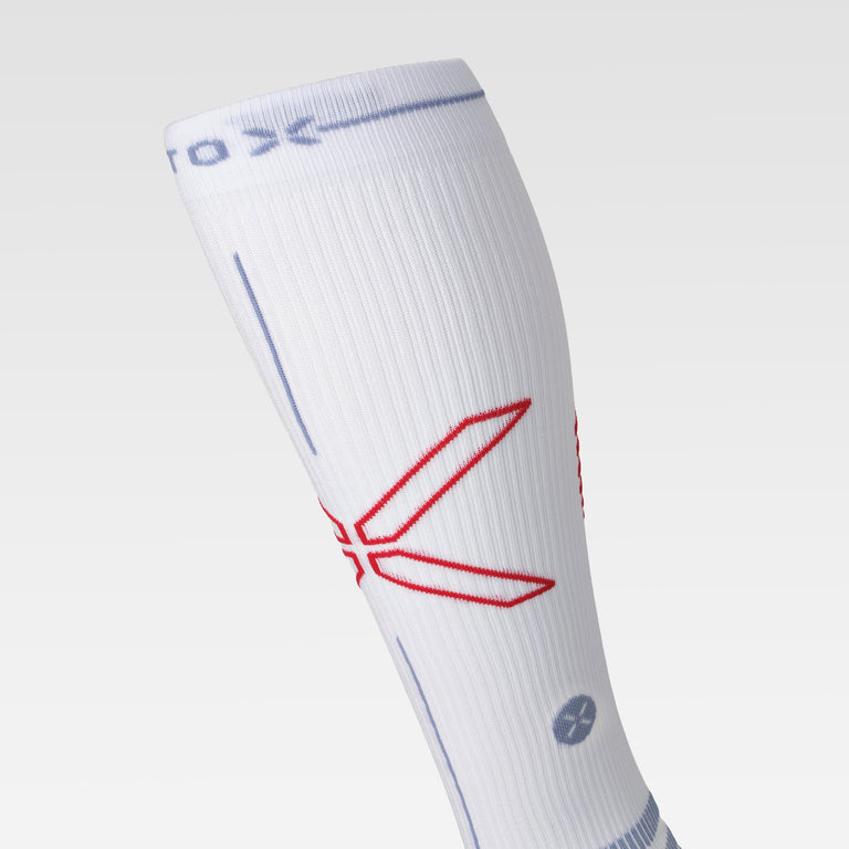 Sports Socks Women White/Blue