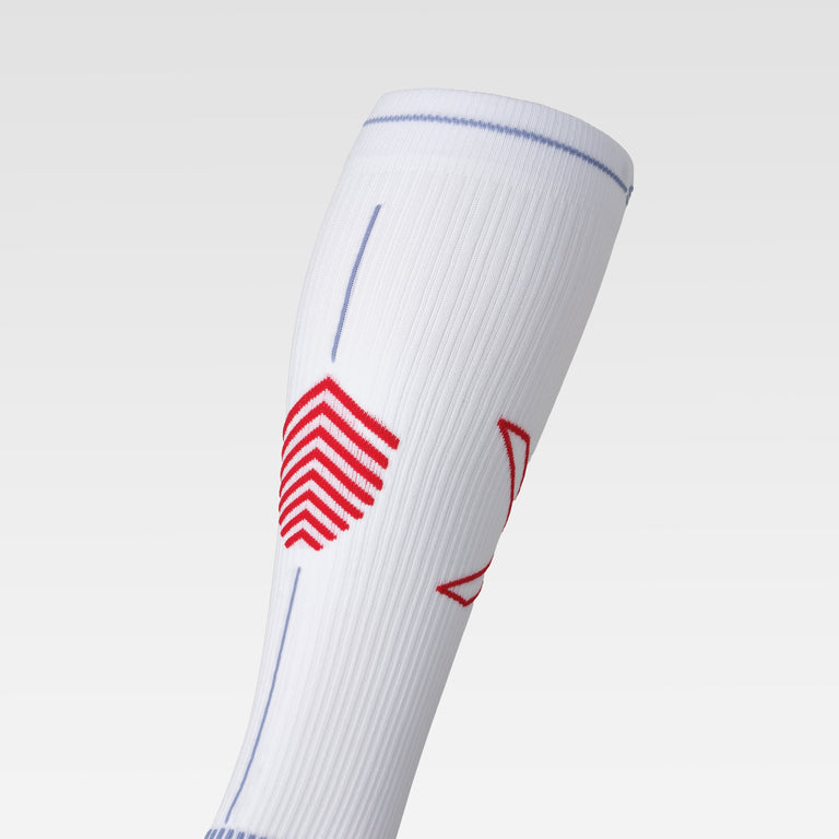 Sports Socks Women White/Blue