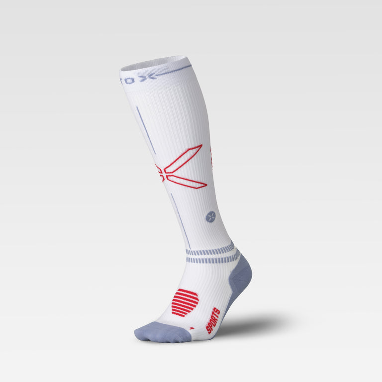 Sports Socks Women White/Blue